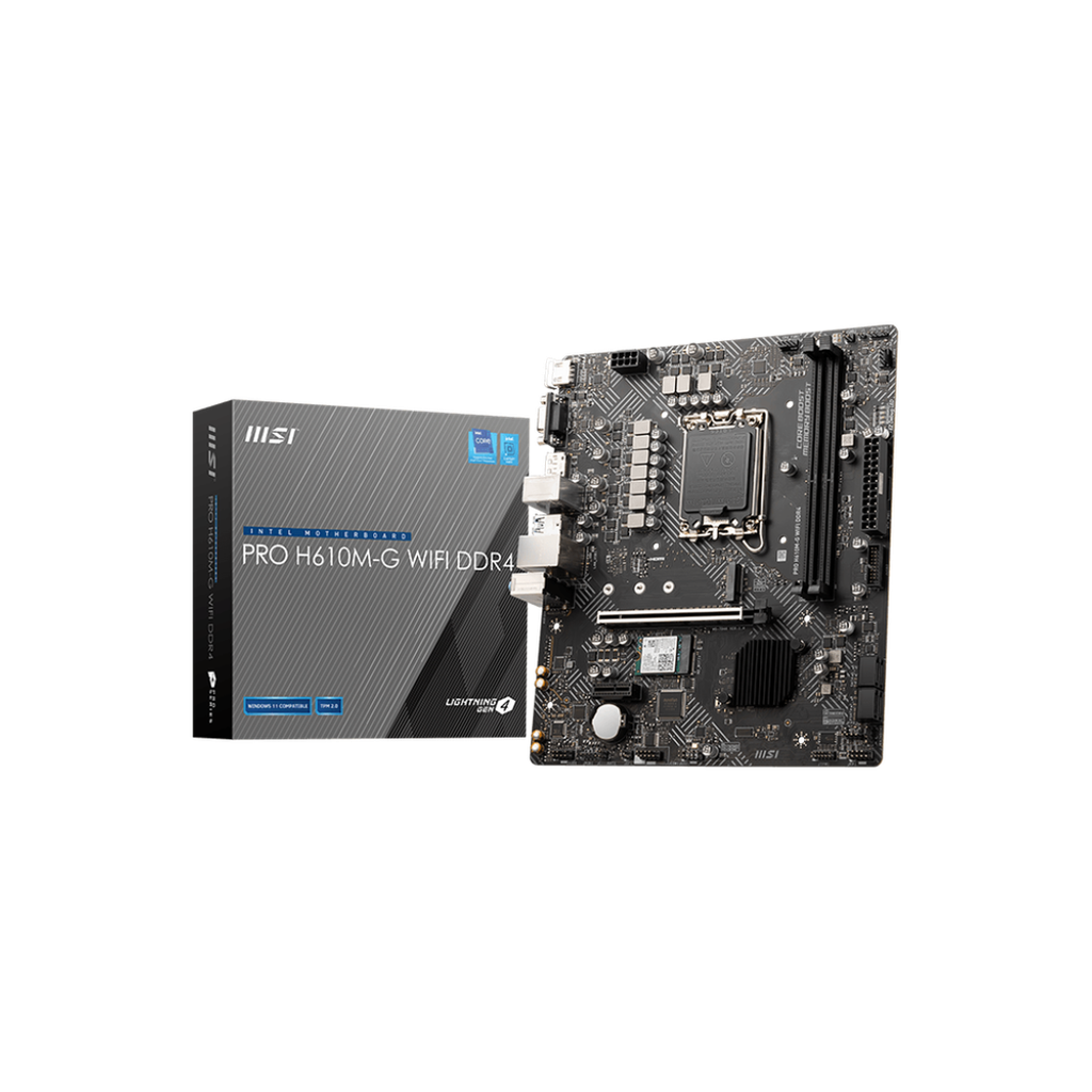 CARTE MERE MSI PRO H610M-G WIFI DDR4
