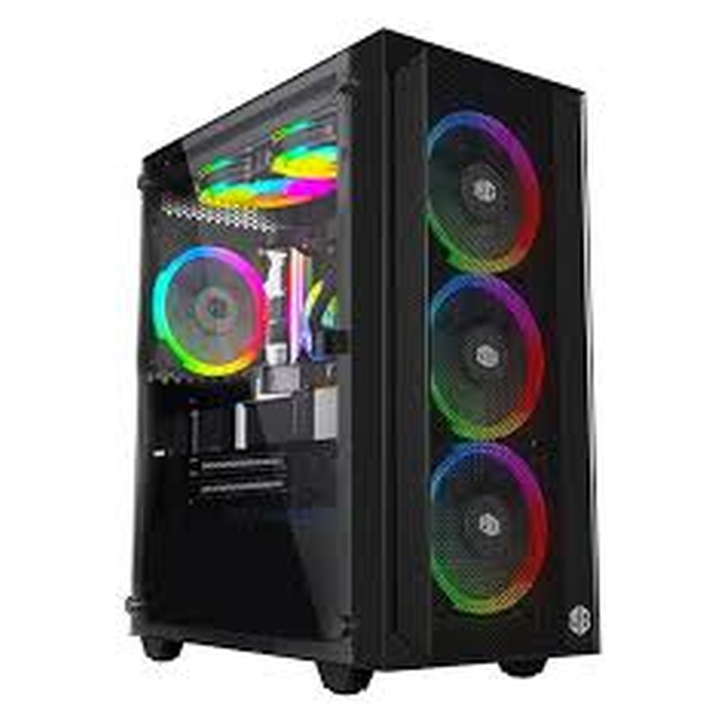 BOITIER SG AIRFLOW 4 FAN FRGB NOIR