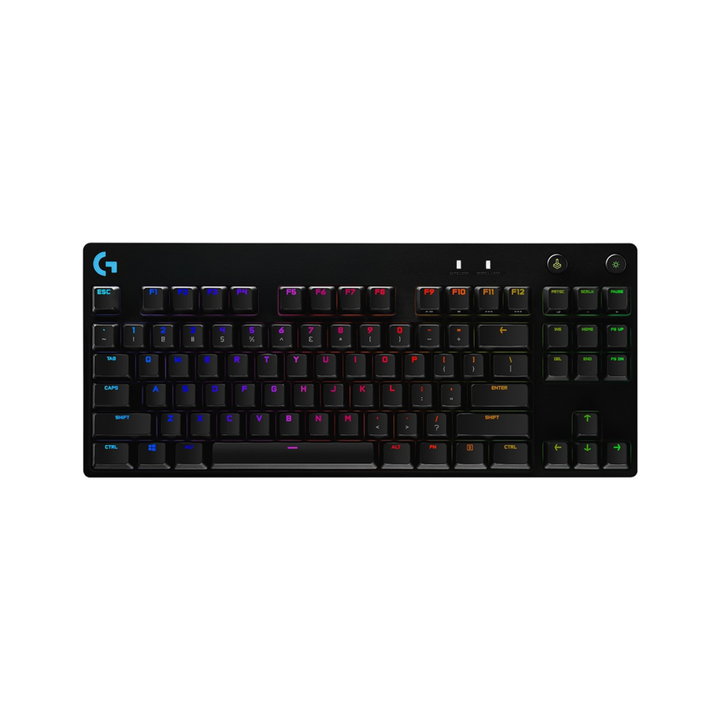 CLAVIER LOGITECH G PRO Mechanical Gaming Keyboard - BLACK - FRA - USB - N/A - CENTRAL - FRA