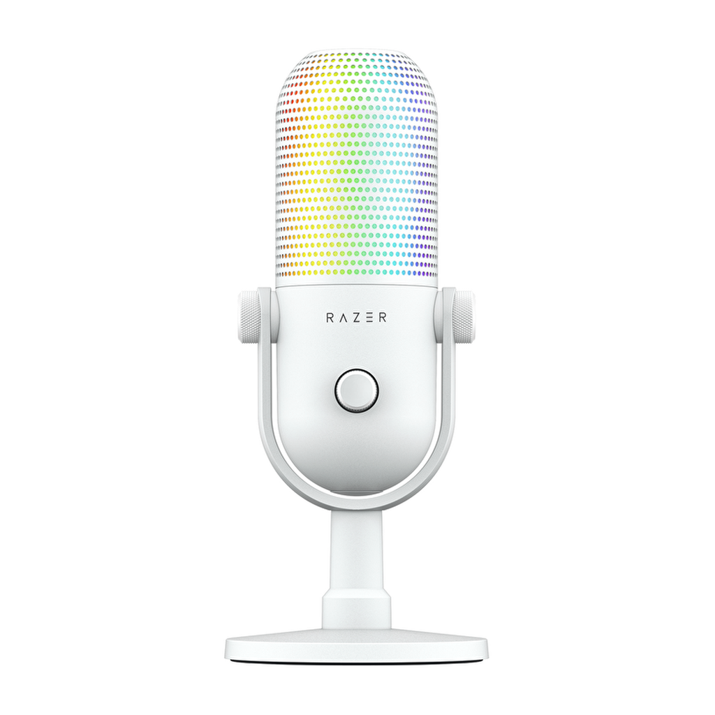 MICRO RAZER SEIREN V3 CHROMA ( WHITE EDITION )