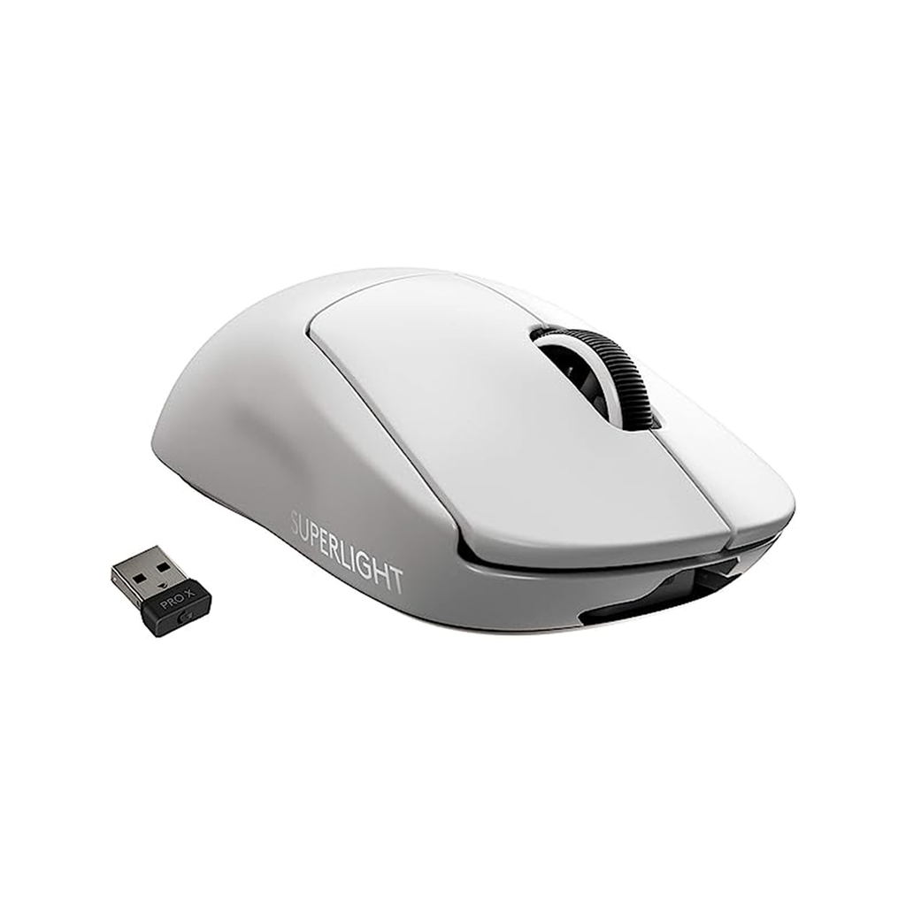 SOURIS PRO LOGITECH X SUPERLIGHT Wireless Gaming Mouse - WHITE - 2.4GHZ - N/A - EWR2-934 - #934