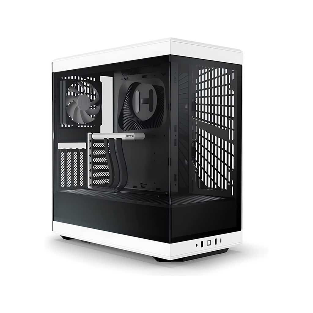 BOITIER HYTE Y40 BLANC/NOIR