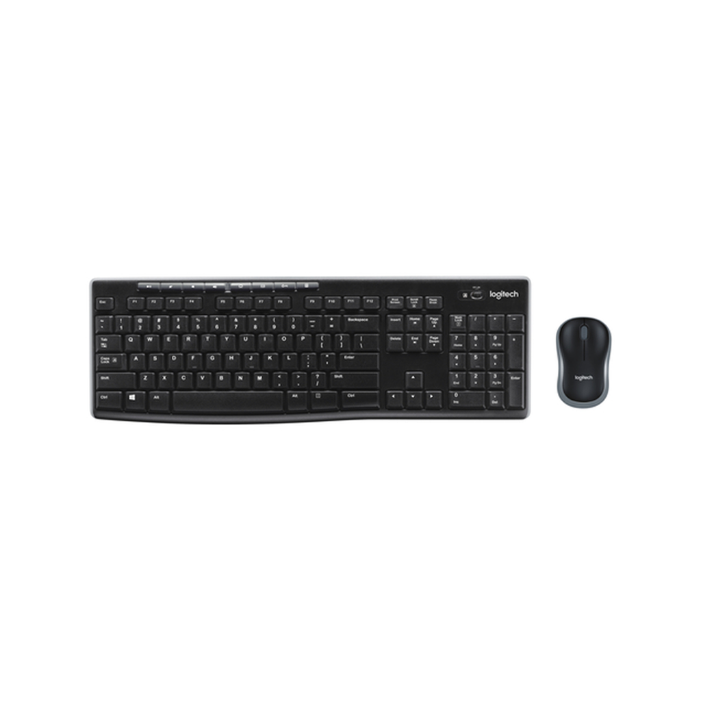 COMBO LOGITECH MK270 WIRELESS NOIR (920-004510)