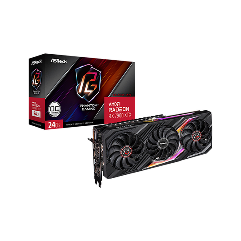 CARTE GRAPHIQUE AMD RADEON RX 7900 XTX PHANTOM GAMING 24GB OC