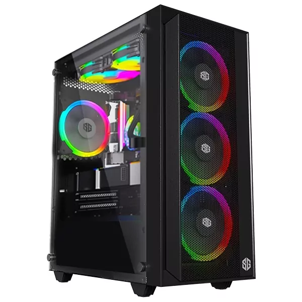 PC GAMER AIRFLOW - R5 8400F/RTX5060/16Go/512Go